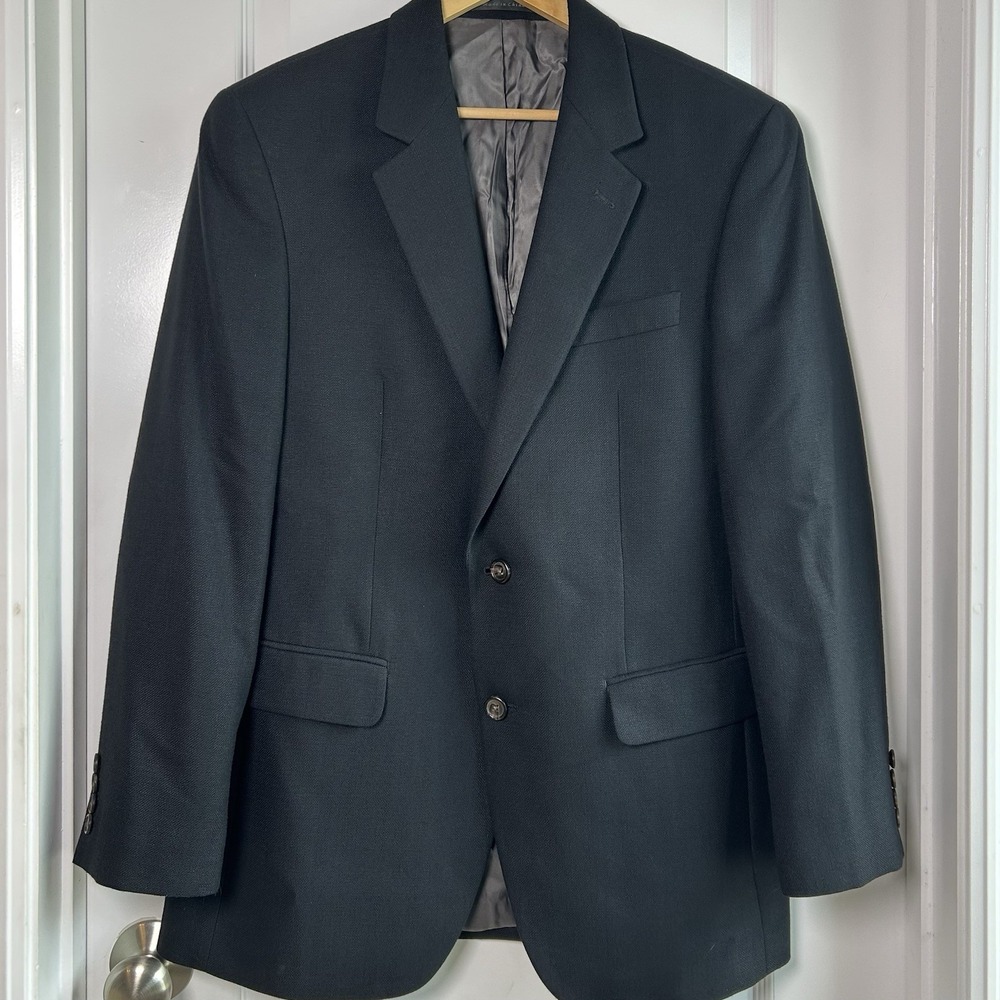 Lauren Ralph Lauren Black Two Button Sport Coat Quiet Luxury Old Money Style